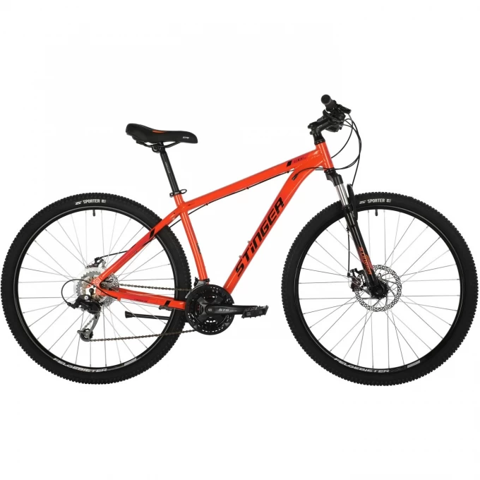 Горный велосипед STINGER ELEMENT EVO MS 29" оранжевый с рамой 20" 29AHD.ELEMEVO.20OR10 Горный велосипед STINGER ELEMENT EVO MS 29" оранжевый с рамой 20" 29AHD.ELEMEVO.20OR10