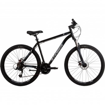 Горный велосипед STINGER ELEMENT STD SE 27.5" черный с рамой 16"